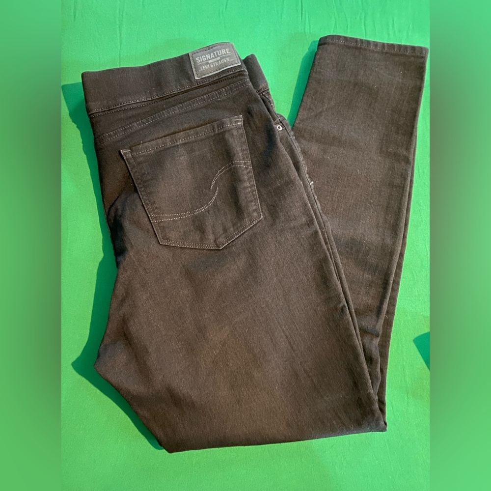 Signature by Levi Strauss Black Skinny Woman Jeans